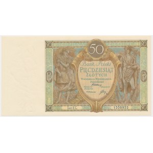 50 złotych 1929 - Ser.EC. -