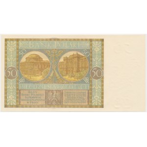 50 złotych 1929 - Ser.EC. -