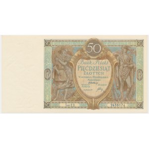 50 Zloty 1929 - Ser.ED. -