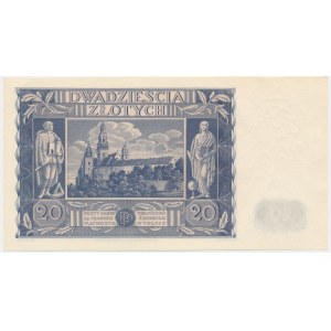 20 złotych 1936 - AE -