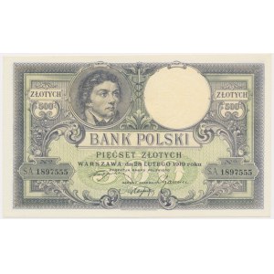 500 zloty 1919 - SA. -