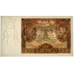 100 gold 1934 - Ser. BG. - without additional znw. -