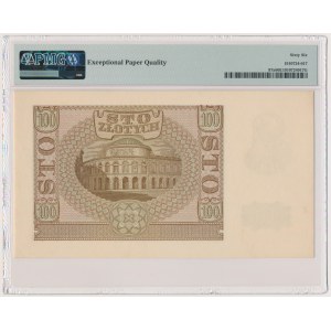 100 złotych 1940 - ZWZ - B - PMG 66 EPQ