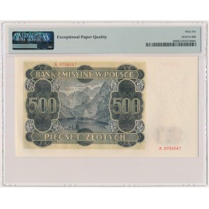 500 Zloty 1940 - A - PMG 66 EPQ