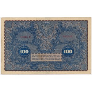 100 marek 1919 - I Serja U -