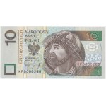 10 Zloty 1994 - KF 0000280 - niedrige Nummer -.