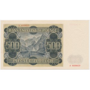 500 złotych 1940 - A -