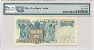 500.000 złotych 1993 - L - PMG 67 EPQ