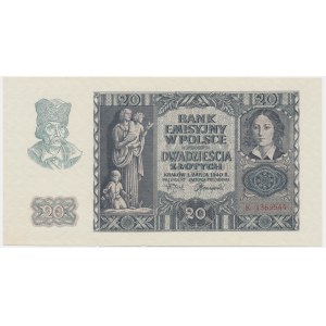 20 Zloty 1940 - K - Seltene Serie