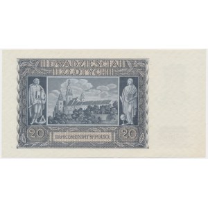 20 Zloty 1940 - K - Seltene Serie