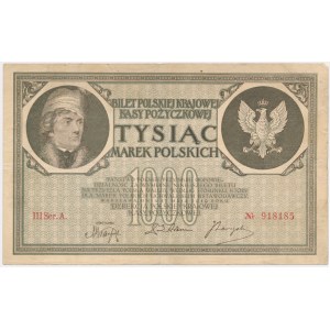 1.000 Mark 1919 - III Ser. A -