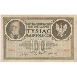 1.000 marek 1919 - III Ser. A -