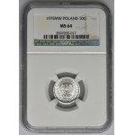 10 Pfennige 1975 - NGC MS64