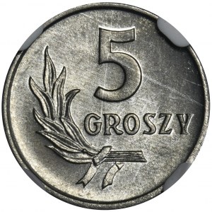 5 pennies 1965 - NGC MS64