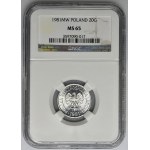 20 Pfennige 1981 - NGC MS65