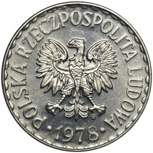 1 złoty 1978 - NGC MS65