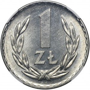 1 złoty 1971 - NGC MS64