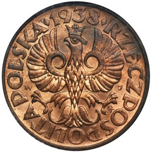 2 grosze 1938 - GCN MS66