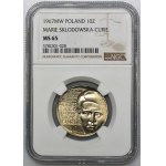 10 złotych 1967 Maria Skłodowska-Curie - NGC MS65