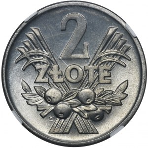 2 złote 1960 Jagody - NGC MS65