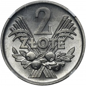 2 złote 1960 Jagody - NGC MS65