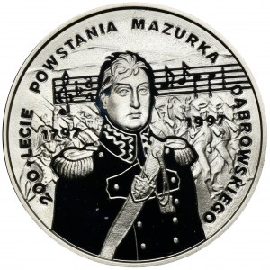 10 złotych 1996 200-lecie powstania Mazurka Dąbrowskiego