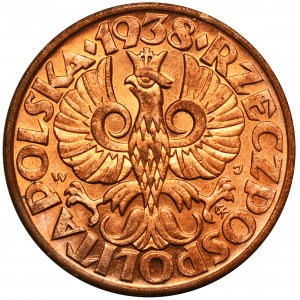 5 pennies 1938