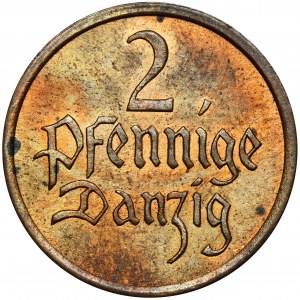 Free City of Danzig, 2 pfennige 1937