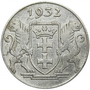 Freie Stadt Danzig, 2 Gulden 1932 Koga - RARE