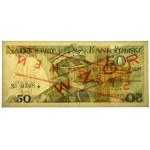 50 Zloty 1975 - MODELL - A 0000000 - Nr.0768 -.