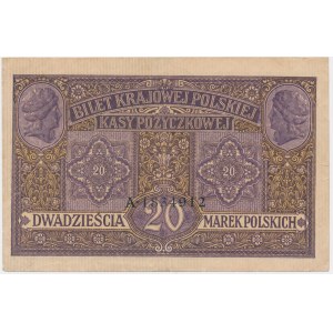 20 marek 1916 - Jenerał - A - RZADKI