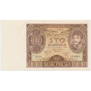 100 gold 1934 - Ser.BN. - znw. +X+ -