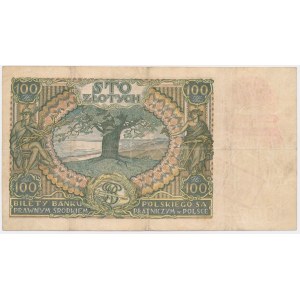 100 Zloty 1932(9) - Ser.AV. - + X + - falsche Besetzung Nachdruck