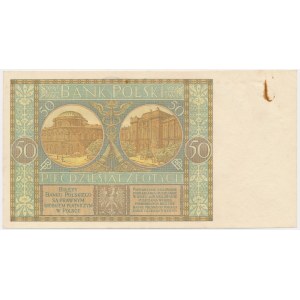 50 zloty 1929 - Ser.B.D. -