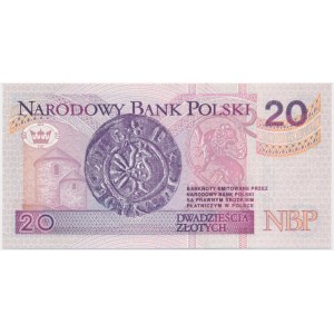 20 złotych 1994 - AD - bardzo rzadka seria