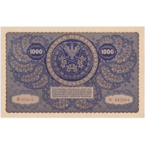 1.000 marek 1919 - III Serja A -