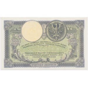 500 Zloty 1919 - SA. -