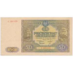 50 zloty 1946 - C -.