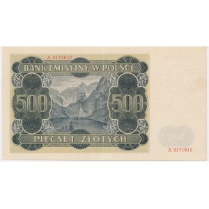 500 zloty 1940 - A -.