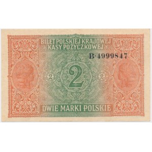 2 marks 1916 - General - B -.