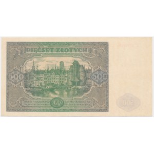 500 zloty 1946 - L -.