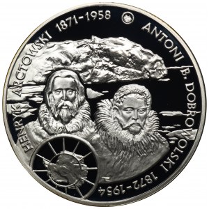 10 złotych 2007 Henryk Arctowski i Antoni B. Dobrowolski