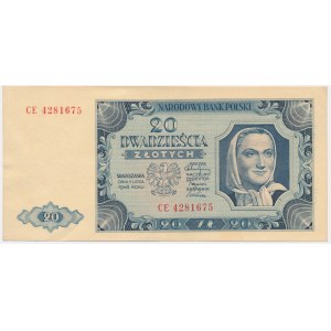 20 złotych 1948 - CE -