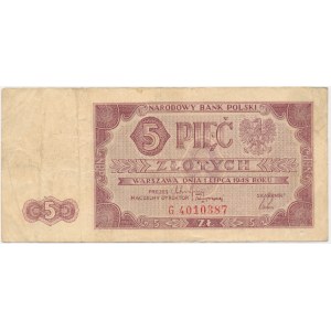 5 gold 1948 - C -.