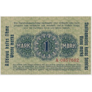 Kowno, 1 mark 1918 - A -