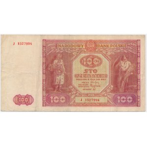 100 Zloty 1946 - J -