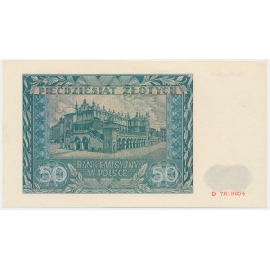 50 Zloty 1941 - D -