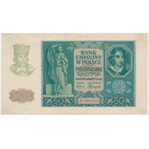 50 złotych 1940 - B -
