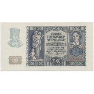 20 złotych 1940 - N -