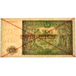 500 Zloty 1946 - MODELL - OJ 1234567/8900000 - PMG 64